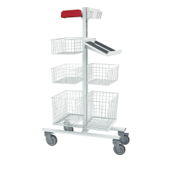 Chariot médical stérilisation avec paniers Teamalex Médical