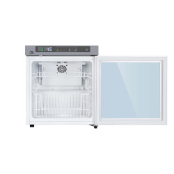 Réfrigérateur de laboratoire 42L ouvert portes vitrées teamalex medical