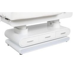 Table de spa chauffante 4 moteurs blanc teamalex medical