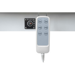 télécommande Table de spa chauffante 4 moteurs blanc teamalex medical