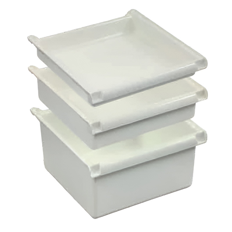 Tiroir avec glissières pour guéridon 400x400 teamalex medical