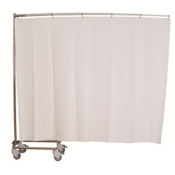 Paravent télescopique mobile sur roulettes Teamalex Medical