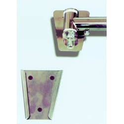 support Paravent médical télescopique mural Teamalex Medical