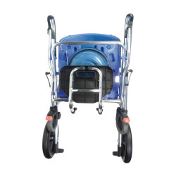 Chaise douche mobile pliante Minorque teamalex