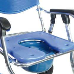 Chaise douche mobile pliante Minorque teamalex