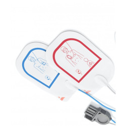 Paire d'électrodes Beneheart C1A et C2 Mindray teamalex