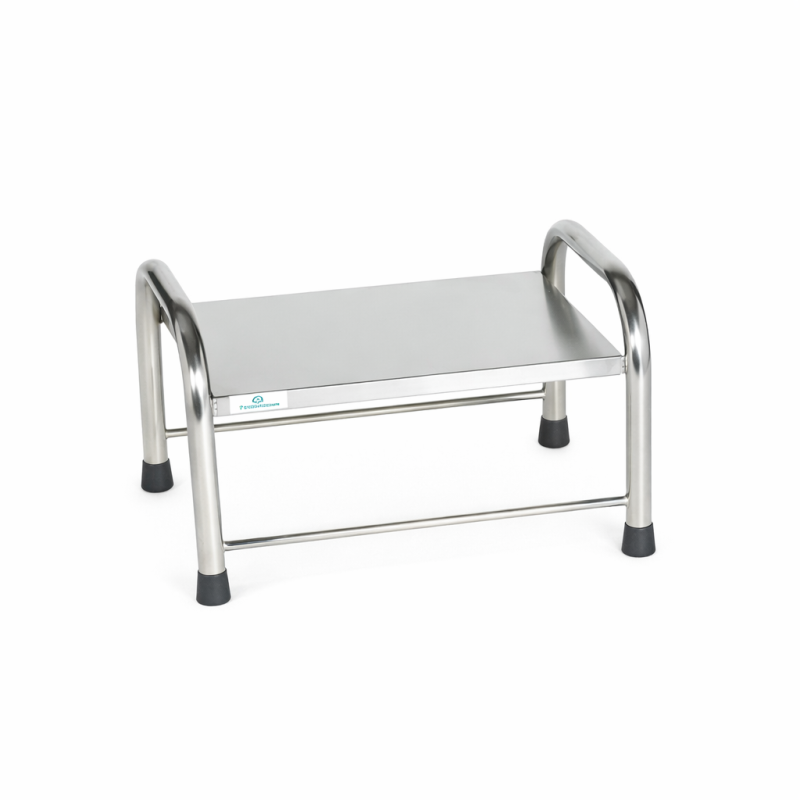 Marchepied une marche en inox renforcé Teamalex Medical