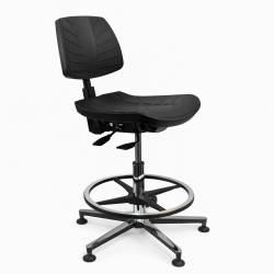 Siège salle blanche ergonomique repose pieds Teamalex