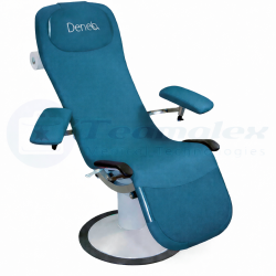 Fauteuil de prélèvement sanguin sur socle Dénéo Promotal paon teamalex