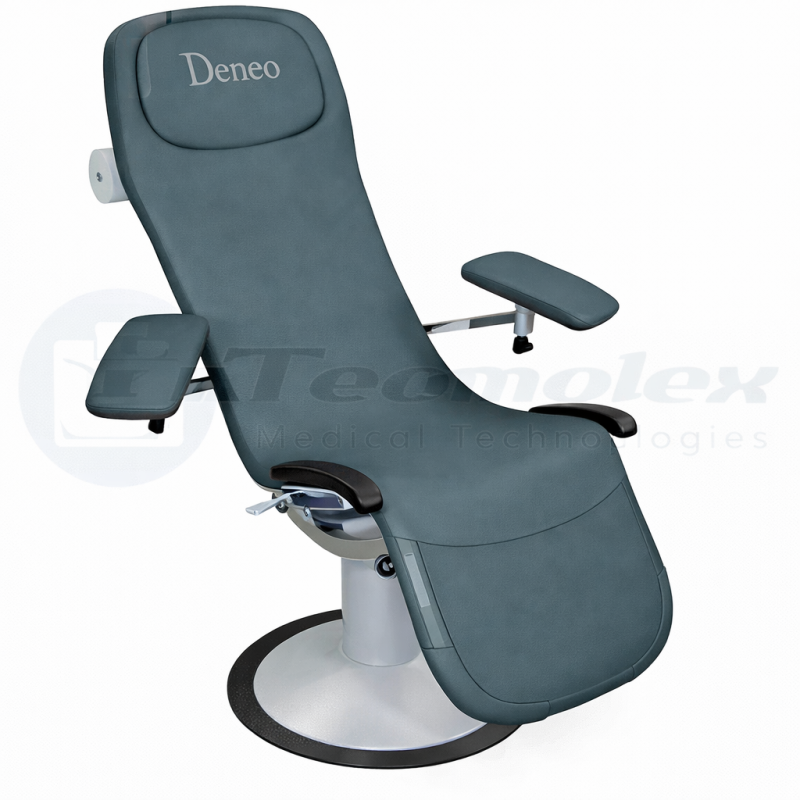 Fauteuil de prélèvement sanguin sur socle Dénéo Promotal Teamalex