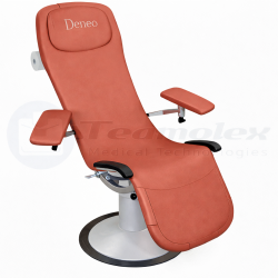 Fauteuil de prélèvement sanguin sur socle Dénéo Promotal crepuscule teamalex