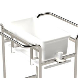 Bacs de décontamination pour chariot de stérilisation Teamalex Medical