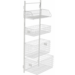 Support mural de stérilisation 3 crochets inox Tourinox Teamalex Medical avec accessoires