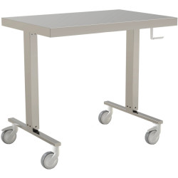 Table pont chirurgicale hydraulique inox Tourinox Teamalex Medical