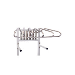 Support mobile pour tabliers plombés – rangement radioprotection sur roulettes Teamalex Medical