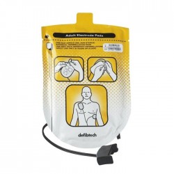 PAIRE D'ÉLECTRODES ADULTE DEFIBTECH