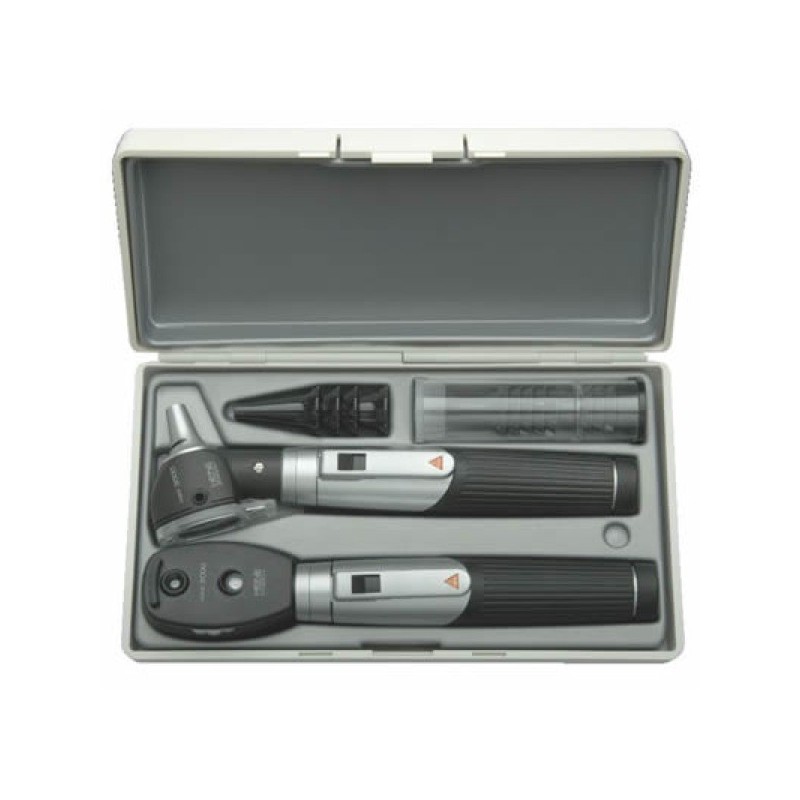 TROUSSE HEINE MINI 3000 FIBRE OPTIQUE OPHTALMOSCOPE ET OTOSCOPE