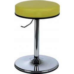 TABOURET BAS SUR SOCLE ASSISE PIVOTANTE