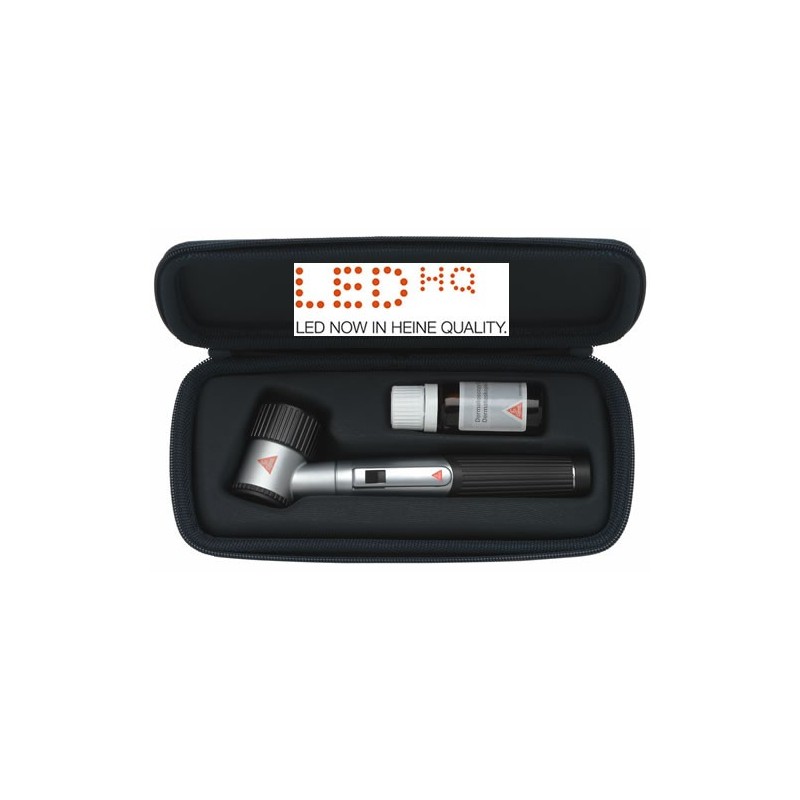 TROUSSE DERMATOSCOPE HEINE MINI 3000 LED TROUSSE DERMATOSCOPE HEINE MINI 3000 LED