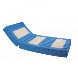 Matelas gaufrier Systam Polymulti 3 parties avec alèse teamalex