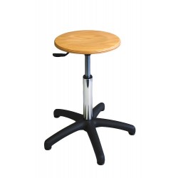 tabouret assise bois teamalex medical