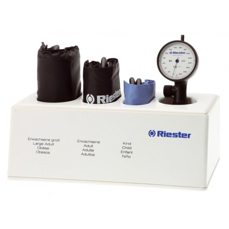 Tensiomètre Riester R1 Antichoc,3 brassards, Fond Blanc, Avec Coffret Tensiomètre Riester R1 Antichoc,3 brassards, Fond Blanc, Avec Coffret